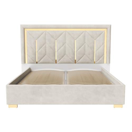 Спальная мебель “Анкара” фрезерованная белая (c подъемным механизмом) фото 15