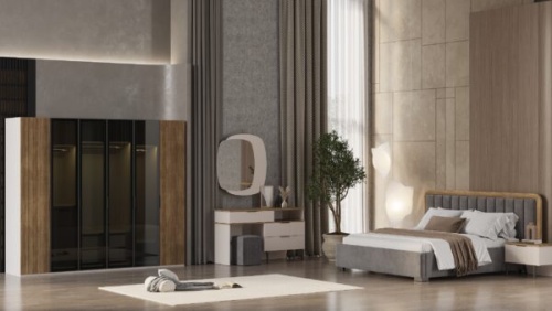 Спальная мебель “Сиена” 6-ти дверная