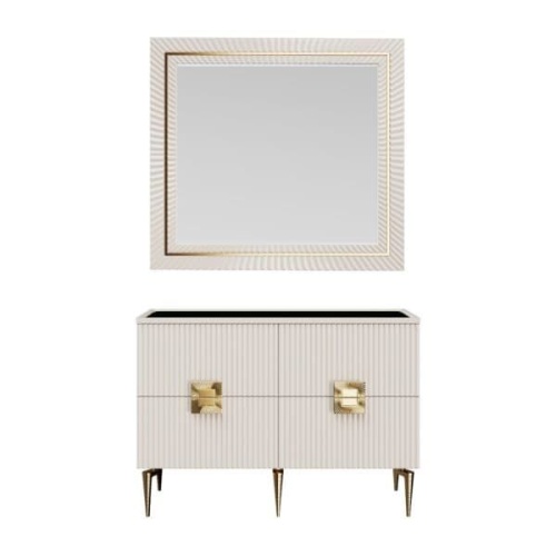 Спальная мебель “Измир” золото 6-ти дверная фото 14