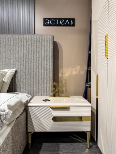 Спальная мебель “Эстель” золото фото 13