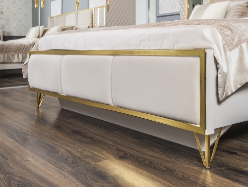 Спальня Лара 5-ств бежевый глянец фото 4