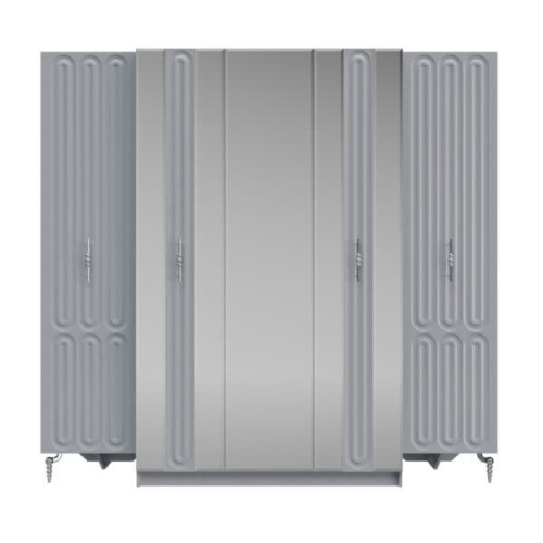 Спальная мебель “Галакси” серая серебро фото 8