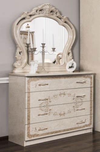 Спальня Патрисия крем корень глянец фото 8