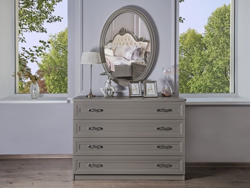 Спальня Мишель Лайт 5-ств серый камень фото 9