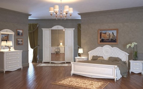 Спальня Да Винчи (белая)