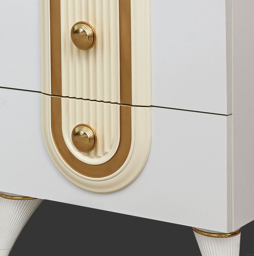 Спальня Монреаль 5 белая/крем фото 6