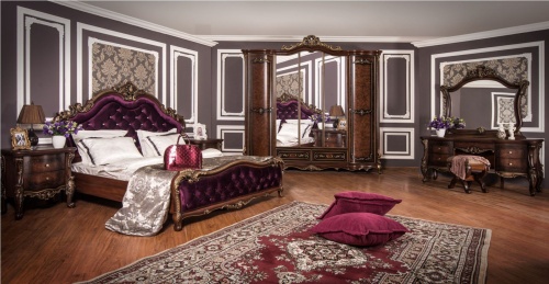 Спальня Росселла корень дуба глянец