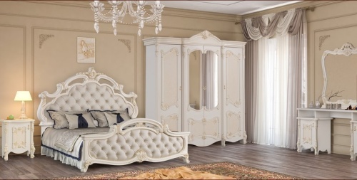 Спальня Рафаэлла (слоновая кость/крем матовый)