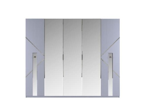 Спальная мебель “Ализе” серая серебро фото 5