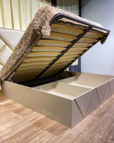 Спальная мебель “Ализе” серая серебро фото 4