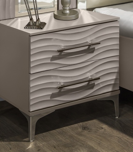 Спальня Гравита 5-ств серый камень глянец фото 5