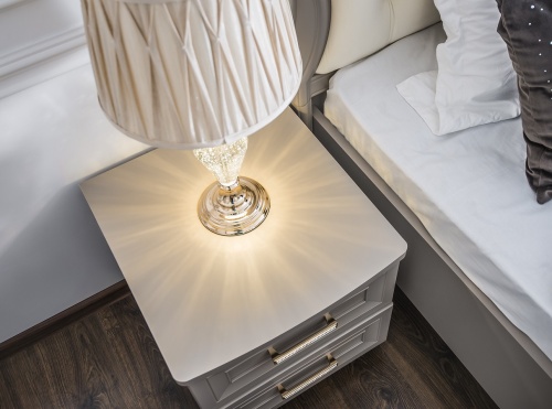 Спальня Мокко 4-ств серый камень фото 5