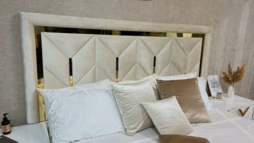 Спальная мебель “Анкара” фрезерованная белая (c подъемным механизмом) фото 13