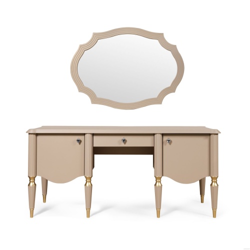 Спальный гарнитур Патриция беж/зеленая обивка фото 10