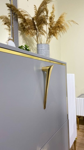 Спальная мебель “Самира” серо-белая фото 6