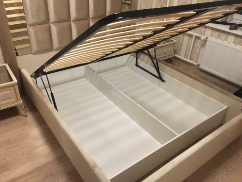 Бельевой ящик в подъемным механизмом 140x200, 160x200, 180x200 фото 2