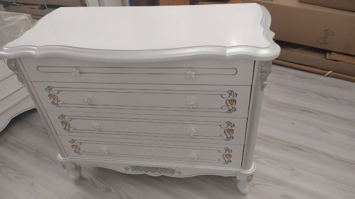 Спальня Роза с туалетным столиком фото 14