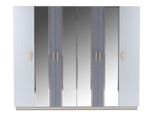 Спальная мебель “Самира” серо-белая фото 13