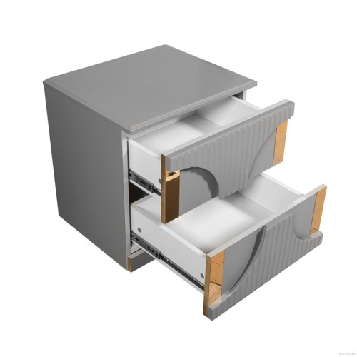 Спальня Каталея серая фото 6