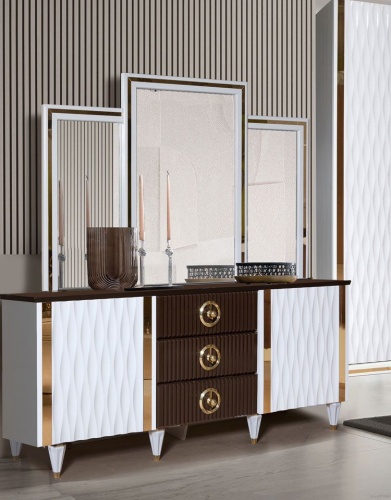 Спальня Монро белая фото 7