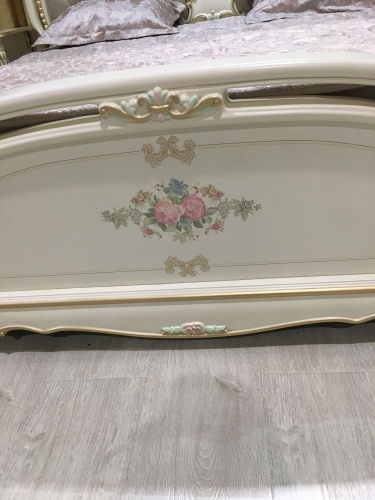 Спальня Шейх с 4 дверным шкафом (слоновая кость) фото 6