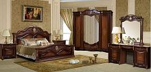 Спальня Джулия 4К Орех Форест Деко Групп (с комодом)