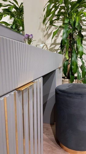 Спальная мебель “Сидея” серая фото 2