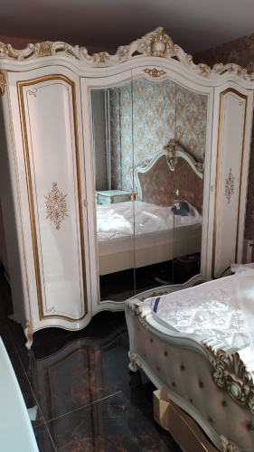 Спальный гарнитур Амели 5 С "крем" фото 7