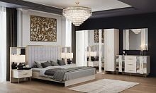 Спальная мебель “Галакси” сатин золото