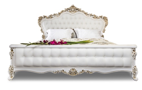 Кровать Анна Мария 180х200 см белый матовый фото 2