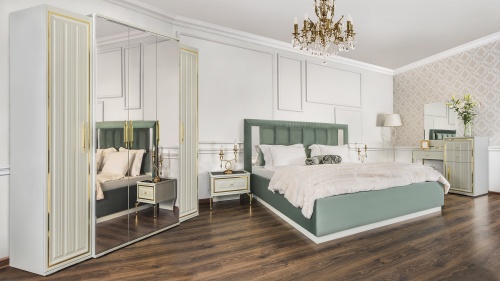 Спальня Замира 5-ств оливковый фото 2