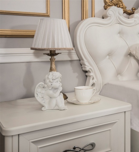 Спальня Мишель 5-ств белый матовый фото 6