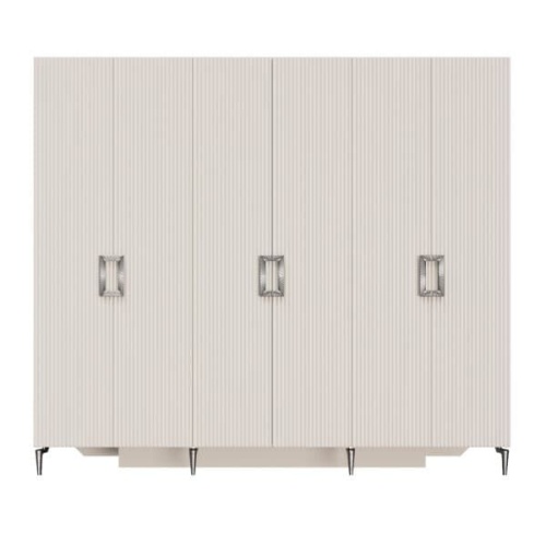 Спальная мебель “Измир” серебро 6-ти дверная фото 13