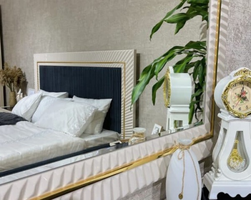 Спальная мебель “Измир” золото 6-ти дверная фото 5