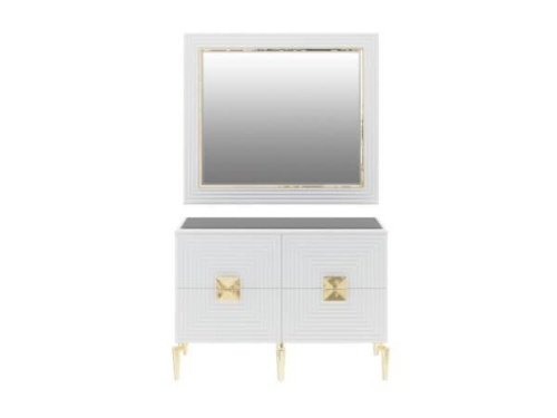 Спальная мебель “Алия” золото 6-ти дверная фото 17