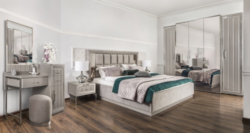 Спальня Замира 5-ств серый камень