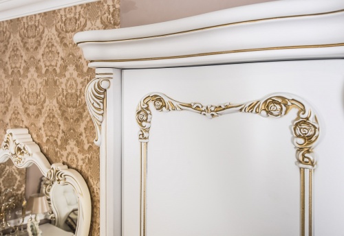 Спальня Анна Мария 5-ств белый матовый фото 8