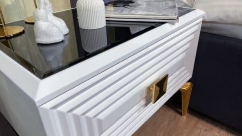 Спальная мебель “Алия” золото 6-ти дверная фото 24