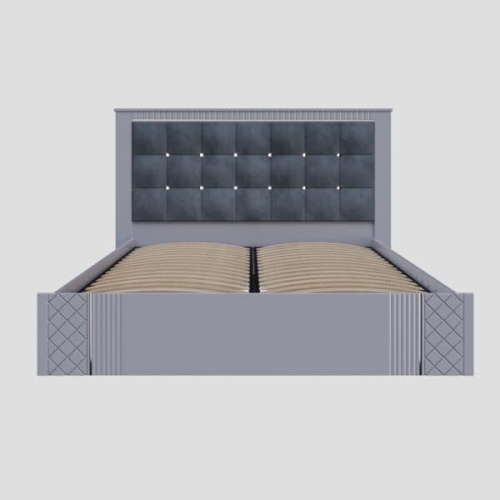 Спальная мебель “Лаура” серая серебро фото 13