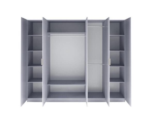 Спальная мебель “Ализе” серая серебро фото 6