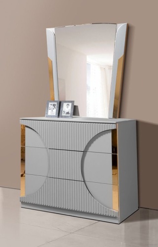 Спальня Каталея серая фото 4