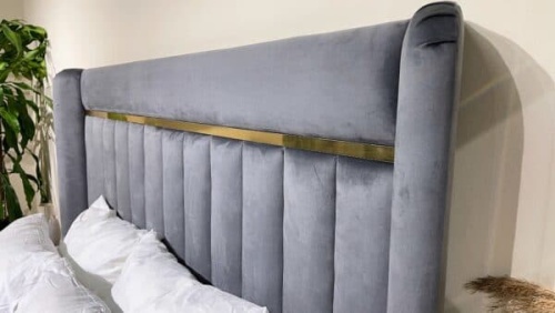 Спальная мебель “Сидея” серая фото 4