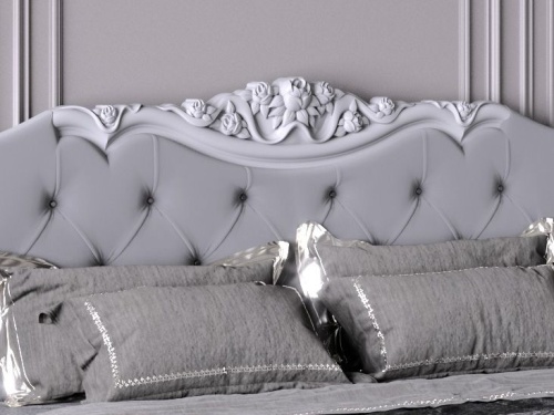 Спальный гарнитур Дивия белая фото 6