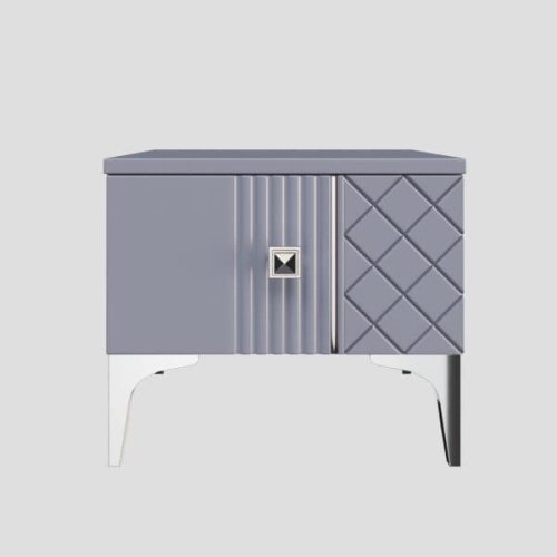 Спальная мебель “Лаура” серая серебро фото 12