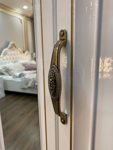 Спальня Натали 5-ств белый глянец фото 6