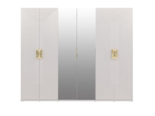 Спальная мебель “Алия” золото 6-ти дверная фото 7