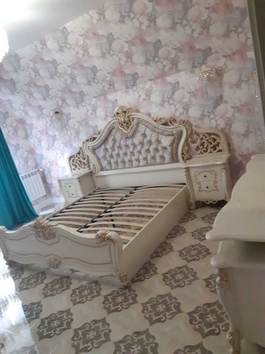 Спальня Джоконда (4-дверный шкаф, комод) крем фото 8