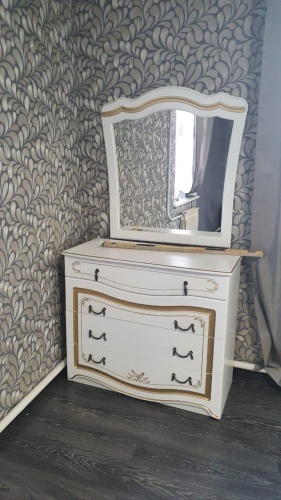 Спальня Рим 5.2П с голубым изголовьем фото 7