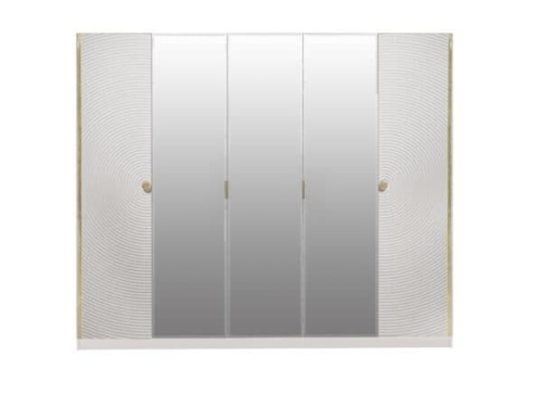 Спальная мебель “Zara” 5-ти дверная сатин золото фото 10