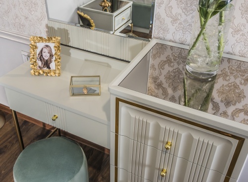 Спальня Замира 5-ств оливковый фото 15